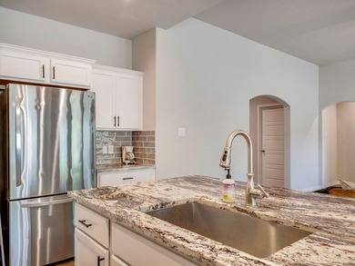 Beautiful one-story Blanco Valley Home tucked back in the gated on Vaaler Creek Golf Club in Texas - for sale on GolfHomes.com, golf home, golf lot