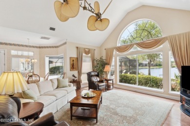 This inviting Queens Harbour waterfront home showcases stunning on Queens Harbour Yacht and Country Club in Florida - for sale on GolfHomes.com, golf home, golf lot