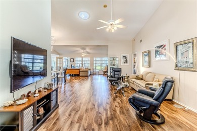 The POND Views are amazing at this beautifully updated, end unit on Timber Pines Golf Course in Florida - for sale on GolfHomes.com, golf home, golf lot