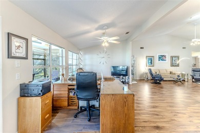 The POND Views are amazing at this beautifully updated, end unit on Timber Pines Golf Course in Florida - for sale on GolfHomes.com, golf home, golf lot