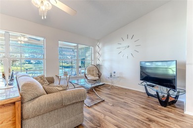 The POND Views are amazing at this beautifully updated, end unit on Timber Pines Golf Course in Florida - for sale on GolfHomes.com, golf home, golf lot