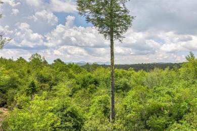 This custom home is noteworthy for its elegant stone facade on Cullasaja Club in North Carolina - for sale on GolfHomes.com, golf home, golf lot