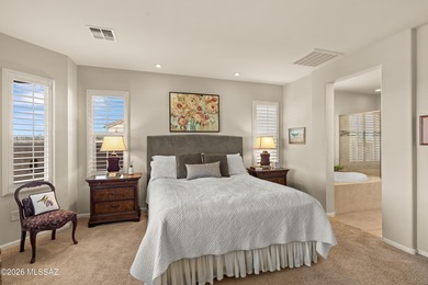 Perfectly positioned on the 13th fairway of the SaddleBrooke on Saddlebrooke Ranch Golf Club in Arizona - for sale on GolfHomes.com, golf home, golf lot