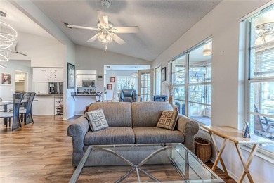 The POND Views are amazing at this beautifully updated, end unit on Timber Pines Golf Course in Florida - for sale on GolfHomes.com, golf home, golf lot