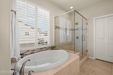 Perfectly positioned on the 13th fairway of the SaddleBrooke on Saddlebrooke Ranch Golf Club in Arizona - for sale on GolfHomes.com, golf home, golf lot