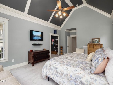 Nestled in a prestigious golf course community, this on Chapel Ridge Golf Club in North Carolina - for sale on GolfHomes.com, golf home, golf lot