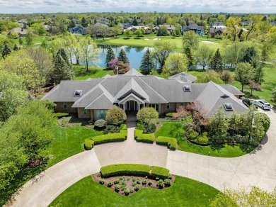 Designed by renowned architect Roy McNett and custom built by on Sycamore Hills Golf Club in Indiana - for sale on GolfHomes.com, golf home, golf lot