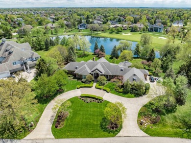 Designed by renowned architect Roy McNett and custom built by on Sycamore Hills Golf Club in Indiana - for sale on GolfHomes.com, golf home, golf lot