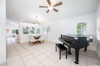 Effortless single-level living in Ocean Pointe. Stone-tiled on Hoakalei Country Club At Ocean Pointe in Hawaii - for sale on GolfHomes.com, golf home, golf lot