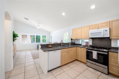 Effortless single-level living in Ocean Pointe. Stone-tiled on Hoakalei Country Club At Ocean Pointe in Hawaii - for sale on GolfHomes.com, golf home, golf lot