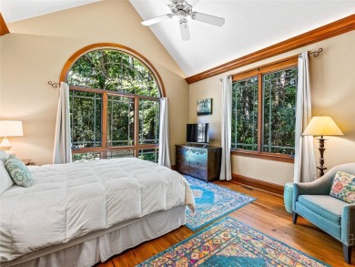 This impressive home boasts a distinctive yet captivating on Lake Toxaway Country Club in North Carolina - for sale on GolfHomes.com, golf home, golf lot