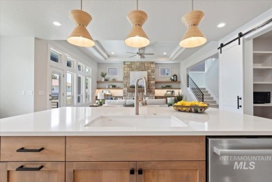 Newly constructed, custom-built home in the heart of Eagle by on Eagle Hills Golf Course in Idaho - for sale on GolfHomes.com, golf home, golf lot