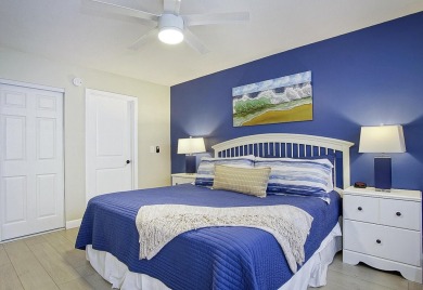Meticulously remodeled, fully furnished, one bedroom, one bath on Ocean Village Golf Course in Florida - for sale on GolfHomes.com, golf home, golf lot