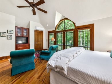 This impressive home boasts a distinctive yet captivating on Lake Toxaway Country Club in North Carolina - for sale on GolfHomes.com, golf home, golf lot