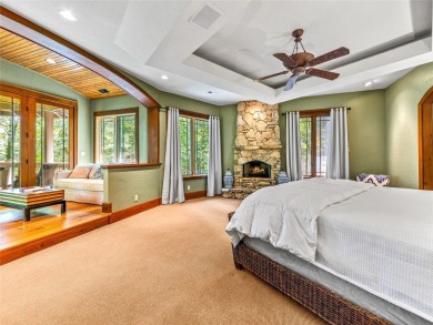 This impressive home boasts a distinctive yet captivating on Lake Toxaway Country Club in North Carolina - for sale on GolfHomes.com, golf home, golf lot