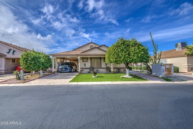 Welcome to affordable resort-style living! This mostly furnished on SunBird Golf Club in Arizona - for sale on GolfHomes.com, golf home, golf lot