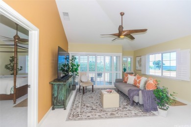 Oceanfront two-bedroom, two-bathroom home with vaulted ceilings on Ko Olina Golf Club in Hawaii - for sale on GolfHomes.com, golf home, golf lot