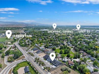 Newly constructed, custom-built home in the heart of Eagle by on Eagle Hills Golf Course in Idaho - for sale on GolfHomes.com, golf home, golf lot