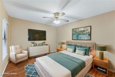 Enjoy breathtaking lake views from this inviting 2-bedroom on Cross Creek Country Club in Florida - for sale on GolfHomes.com, golf home, golf lot