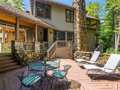 This impressive home boasts a distinctive yet captivating on Lake Toxaway Country Club in North Carolina - for sale on GolfHomes.com, golf home, golf lot