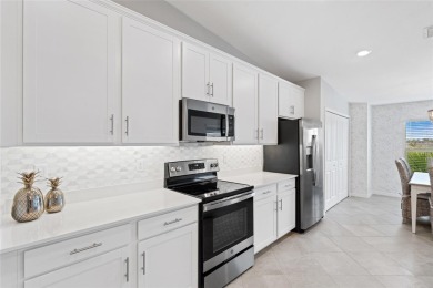 Experience exceptional living in this extraordinary Diangelo on Heritage Landing Golf  in Florida - for sale on GolfHomes.com, golf home, golf lot