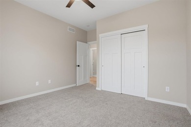 Recently finished, new construction, ranch style home that on Washington Golf and Country Club in Iowa - for sale on GolfHomes.com, golf home, golf lot