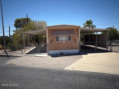 Very nicely furnished north facing home with great mountain on Tucson Estates Golf Course in Arizona - for sale on GolfHomes.com, golf home, golf lot