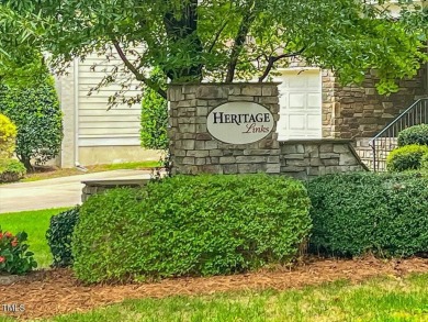 Easy first floor living & yard maintained by HOA at this on Heritage Golf Club in North Carolina - for sale on GolfHomes.com, golf home, golf lot