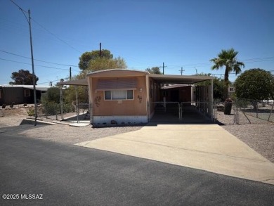 Very nicely furnished north facing home with great mountain on Tucson Estates Golf Course in Arizona - for sale on GolfHomes.com, golf home, golf lot