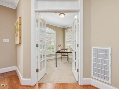 Easy first floor living & yard maintained by HOA at this on Heritage Golf Club in North Carolina - for sale on GolfHomes.com, golf home, golf lot