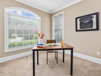 Easy first floor living & yard maintained by HOA at this on Heritage Golf Club in North Carolina - for sale on GolfHomes.com, golf home, golf lot