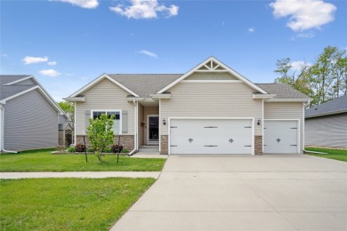 This beautiful Eco friendly ranch home features an inviting open on Woodland Hills Golf in Iowa - for sale on GolfHomes.com, golf home, golf lot