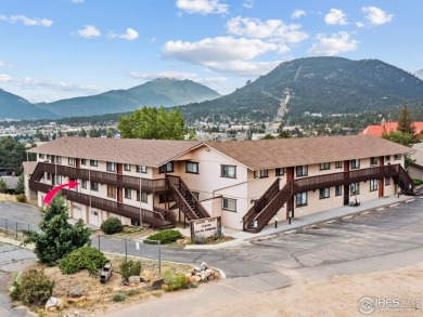 Easy Mountain Living! Kick back and enjoy life in this 2-bedroom on Lake Estes Golf Course in Colorado - for sale on GolfHomes.com, golf home, golf lot