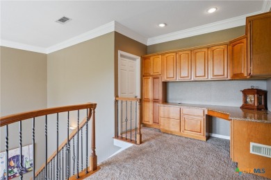 This stunning 5-bedroom, 4.5-bath home sits on over half an acre on Mill Creek Golf Club in Texas - for sale on GolfHomes.com, golf home, golf lot