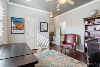 This stunning 5-bedroom, 4.5-bath home sits on over half an acre on Mill Creek Golf Club in Texas - for sale on GolfHomes.com, golf home, golf lot