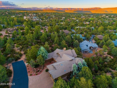 Perched on a hillside, nestled in a private cul-de-sac, and on The Golf Club At Chaparral Pines in Arizona - for sale on GolfHomes.com, golf home, golf lot