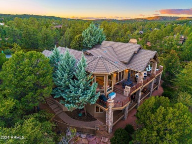 Perched on a hillside, nestled in a private cul-de-sac, and on The Golf Club At Chaparral Pines in Arizona - for sale on GolfHomes.com, golf home, golf lot