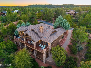 Perched on a hillside, nestled in a private cul-de-sac, and on The Golf Club At Chaparral Pines in Arizona - for sale on GolfHomes.com, golf home, golf lot