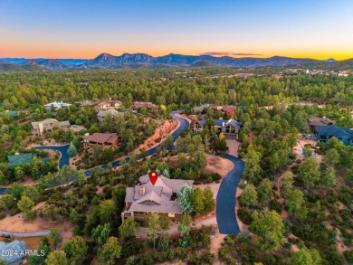 Perched on a hillside, nestled in a private cul-de-sac, and on The Golf Club At Chaparral Pines in Arizona - for sale on GolfHomes.com, golf home, golf lot