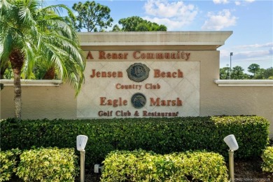 STUNNING 3-bed + bonus loft home in Jensen Beach Country Club on Eagle Marsh Golf Club in Florida - for sale on GolfHomes.com, golf home, golf lot