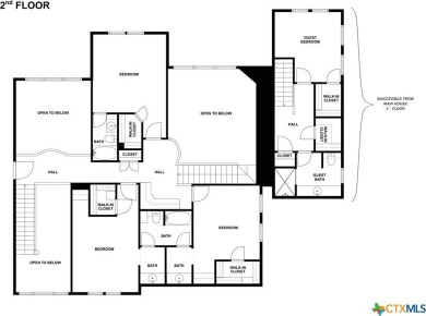 This stunning 5-bedroom, 4.5-bath home sits on over half an acre on Mill Creek Golf Club in Texas - for sale on GolfHomes.com, golf home, golf lot