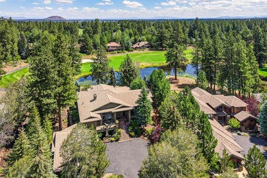 Set alongside the Lake of Broken Top's 4th Fairway & Green, this on Broken Top Club in Oregon - for sale on GolfHomes.com, golf home, golf lot