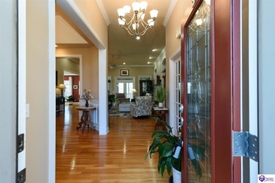 Exceptional quality within this luxurious custom-built home that on Lincoln Trail Country Club in Kentucky - for sale on GolfHomes.com, golf home, golf lot