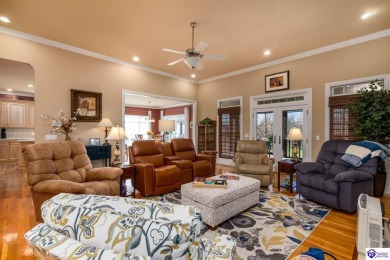 Exceptional quality within this luxurious custom-built home that on Lincoln Trail Country Club in Kentucky - for sale on GolfHomes.com, golf home, golf lot