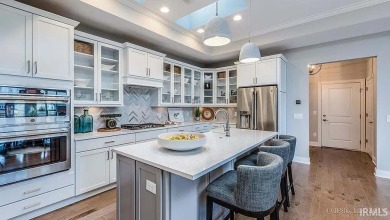 Visit West Lafayette's newest Epcon community, luxury homes on Coyote Crossing Golf Course in Indiana - for sale on GolfHomes.com, golf home, golf lot