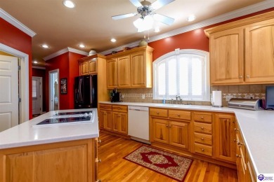Exceptional quality within this luxurious custom-built home that on Lincoln Trail Country Club in Kentucky - for sale on GolfHomes.com, golf home, golf lot