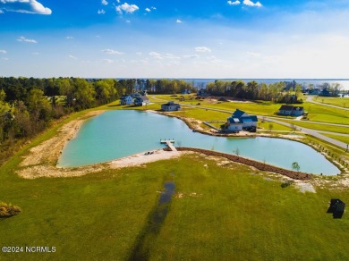 Easy, flat, elevated homesite.  500' to the park, the heart of on Minnesott Golf and Country Club in North Carolina - for sale on GolfHomes.com, golf home, golf lot