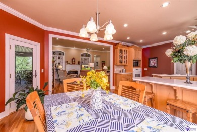Exceptional quality within this luxurious custom-built home that on Lincoln Trail Country Club in Kentucky - for sale on GolfHomes.com, golf home, golf lot