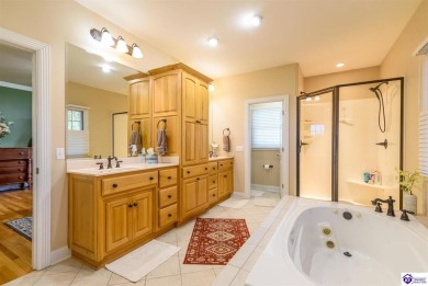 Exceptional quality within this luxurious custom-built home that on Lincoln Trail Country Club in Kentucky - for sale on GolfHomes.com, golf home, golf lot