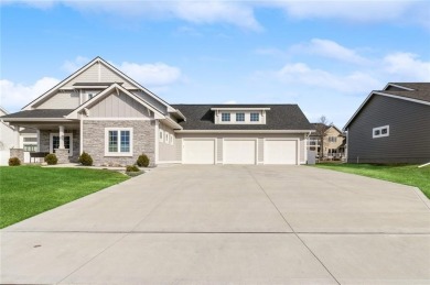 Wonderful one and a half story custom plan by MJ Properties on a on Otter Creek Golf Course in Iowa - for sale on GolfHomes.com, golf home, golf lot